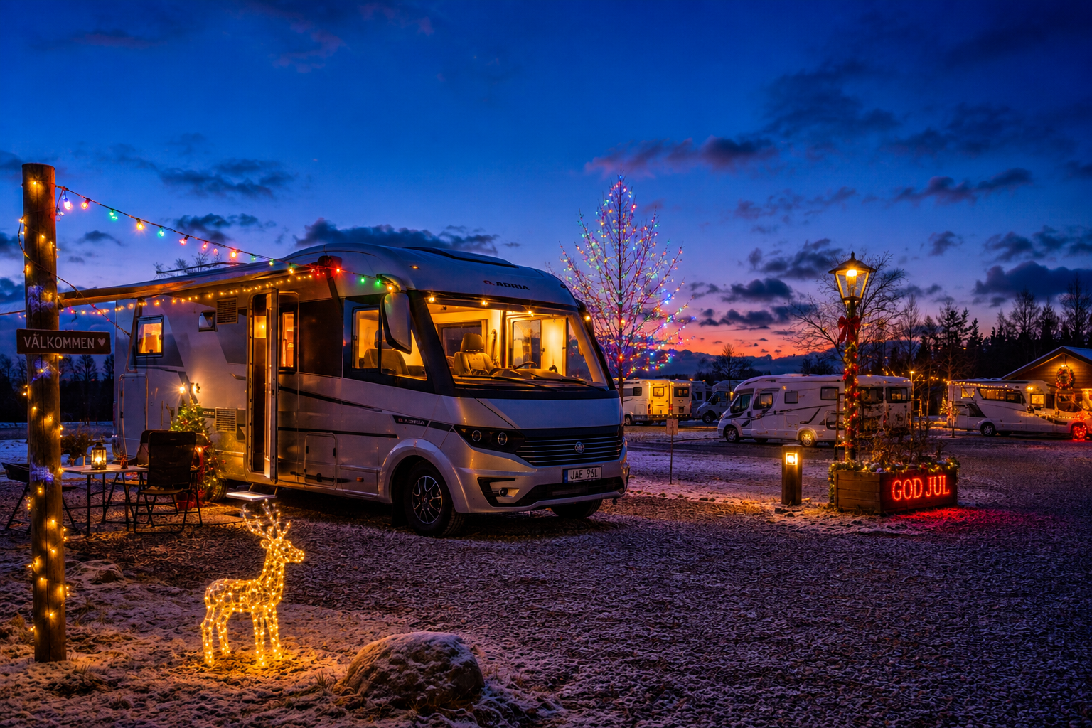 Julmarknader i Tyskland med husbil: rutt genom fem städer